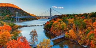 bear mt bridge fall